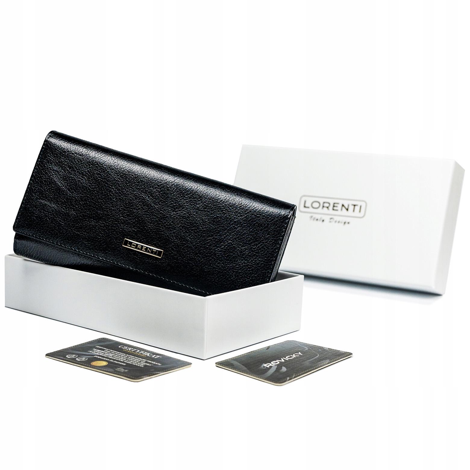 Гаманець жіночий шкіряний LORENTI 102-16-9832 Чорний