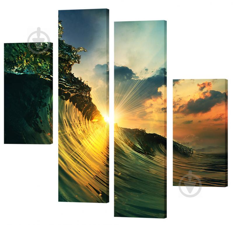 Модульная картина Декор Карпаты 110х106 (M4-410)