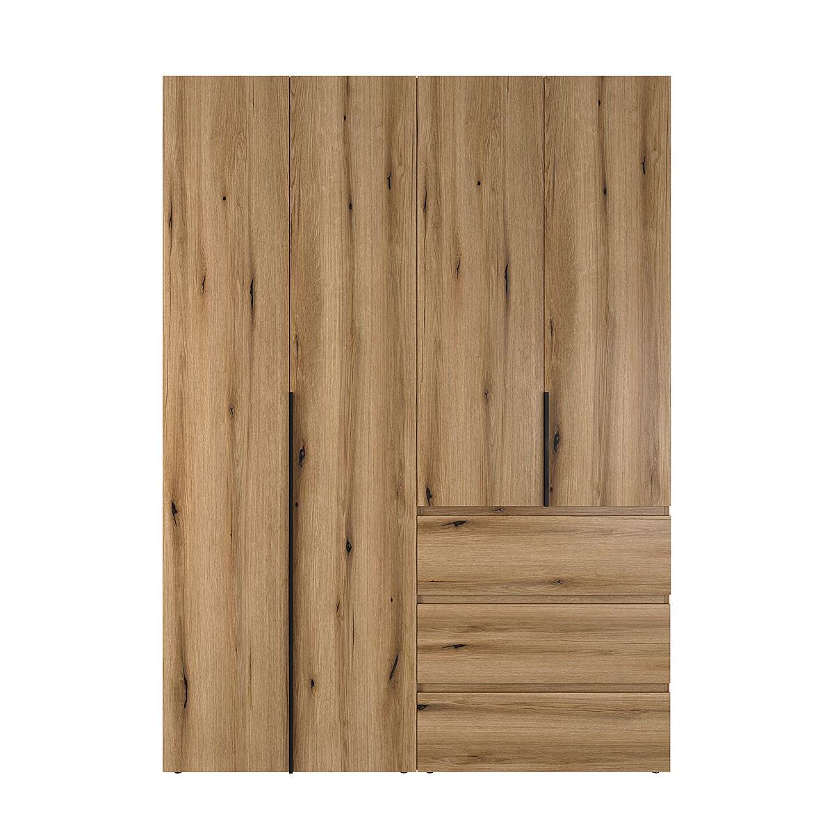 Шафа розпашна комбінована ART IN HEAD №5 Light 1600x500x2200 мм Дуб Евок прибережний (GALTK0510 мм 000000) - фото 1 Шафа розпашна комбінована ART IN HEAD №5 Light 1600x500x2200 мм Дуб Евок прибережний (GALTK0510 мм 000000) - фото 1