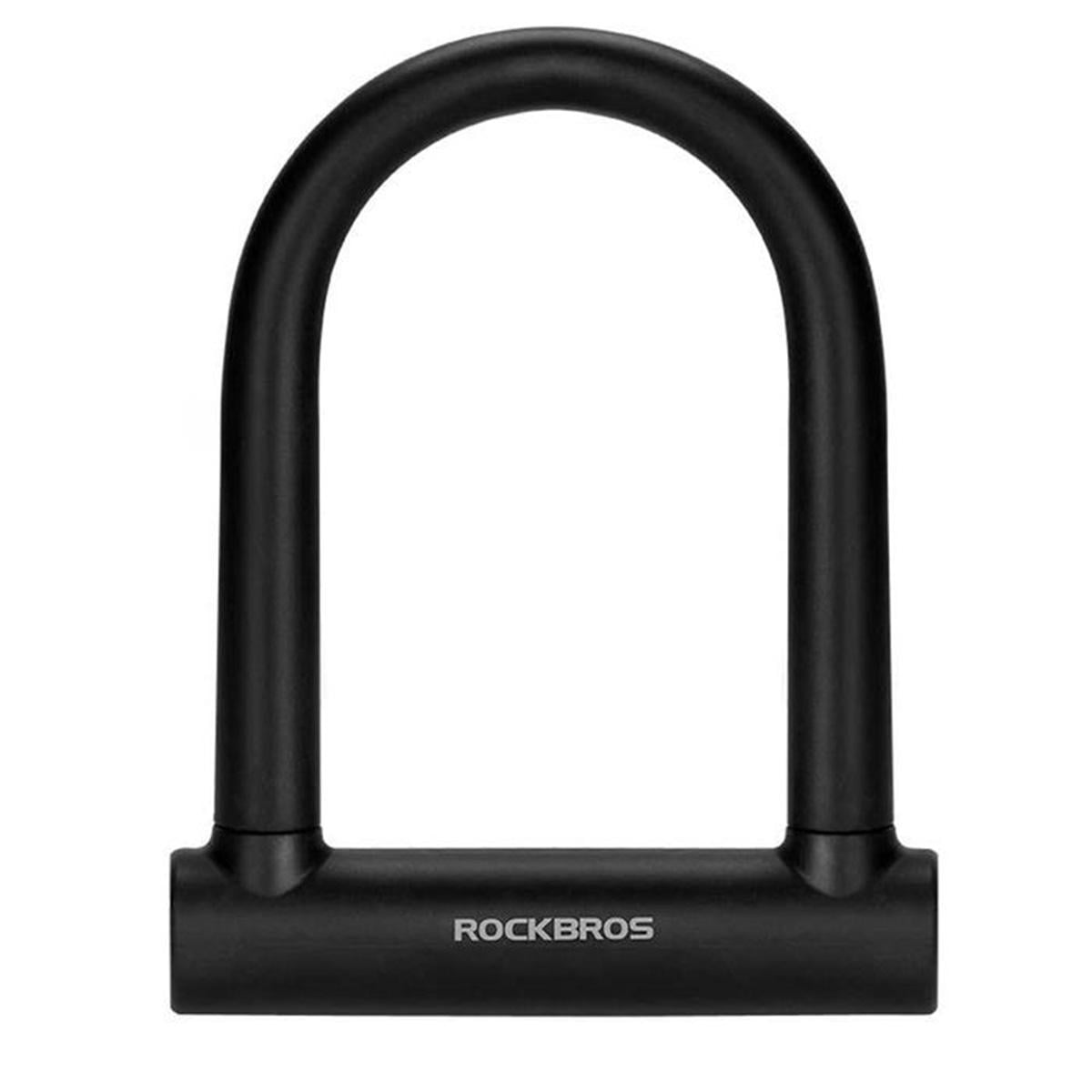 Замок скоба велосипедный ROCKBROS RKS610 Черный (RB-RKS610-2800)