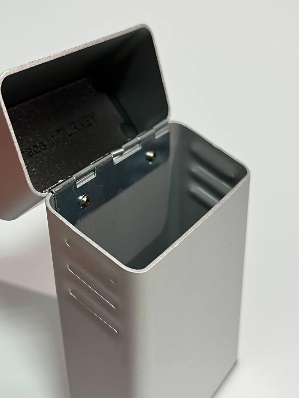 Портсигар металевий DEDO Сірий (9232821) - фото 5 Портсигар металевий DEDO Сірий (9232821) - фото 5