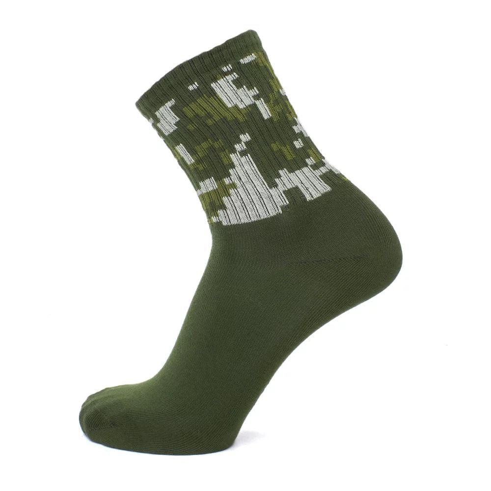 Носки универсальные демисезонные Super Socks 001.091 Пиксель р. 39-42 Хаки