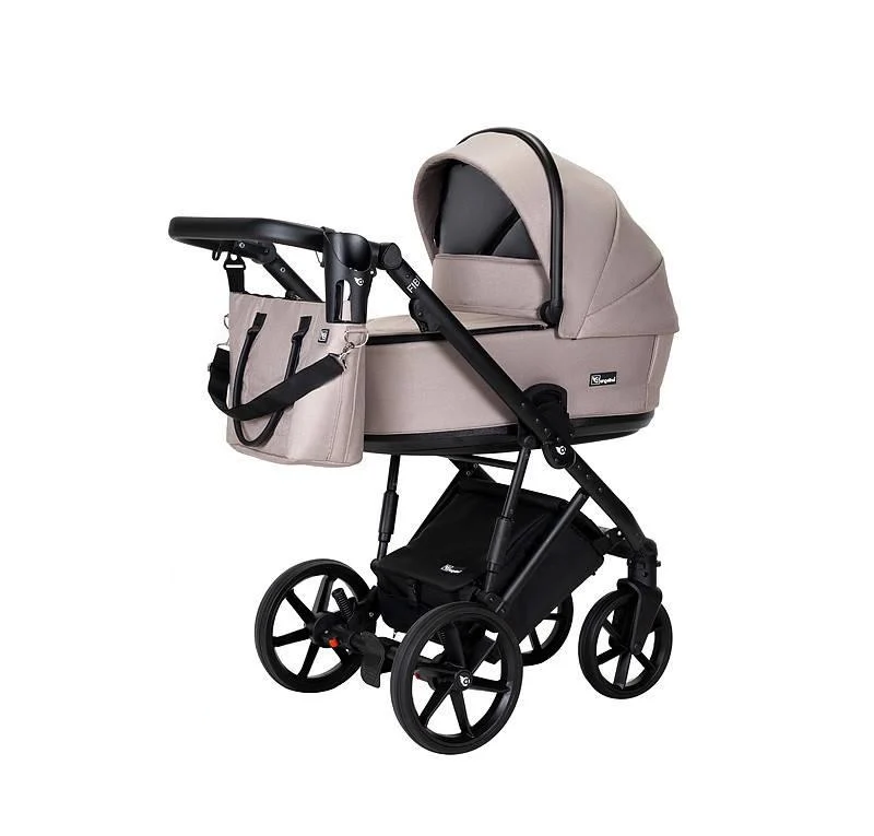 Коляска дитяча FIBI 2в1 функціональна Бежевий