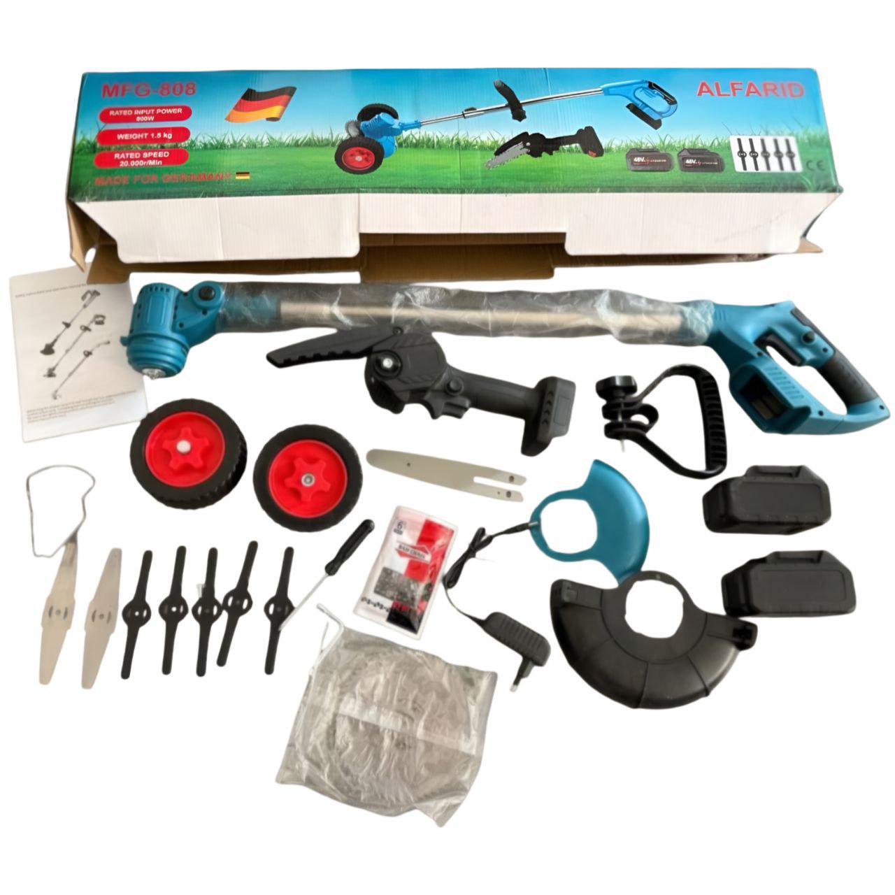 Набор садовый 0179/МК аккумуляторный триммер и мини-пила (31480272)