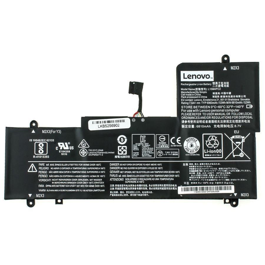 Аккумулятор для ноутбука Lenovo Yoga 710-14IKB 6810 mAh 7,64V (147112)