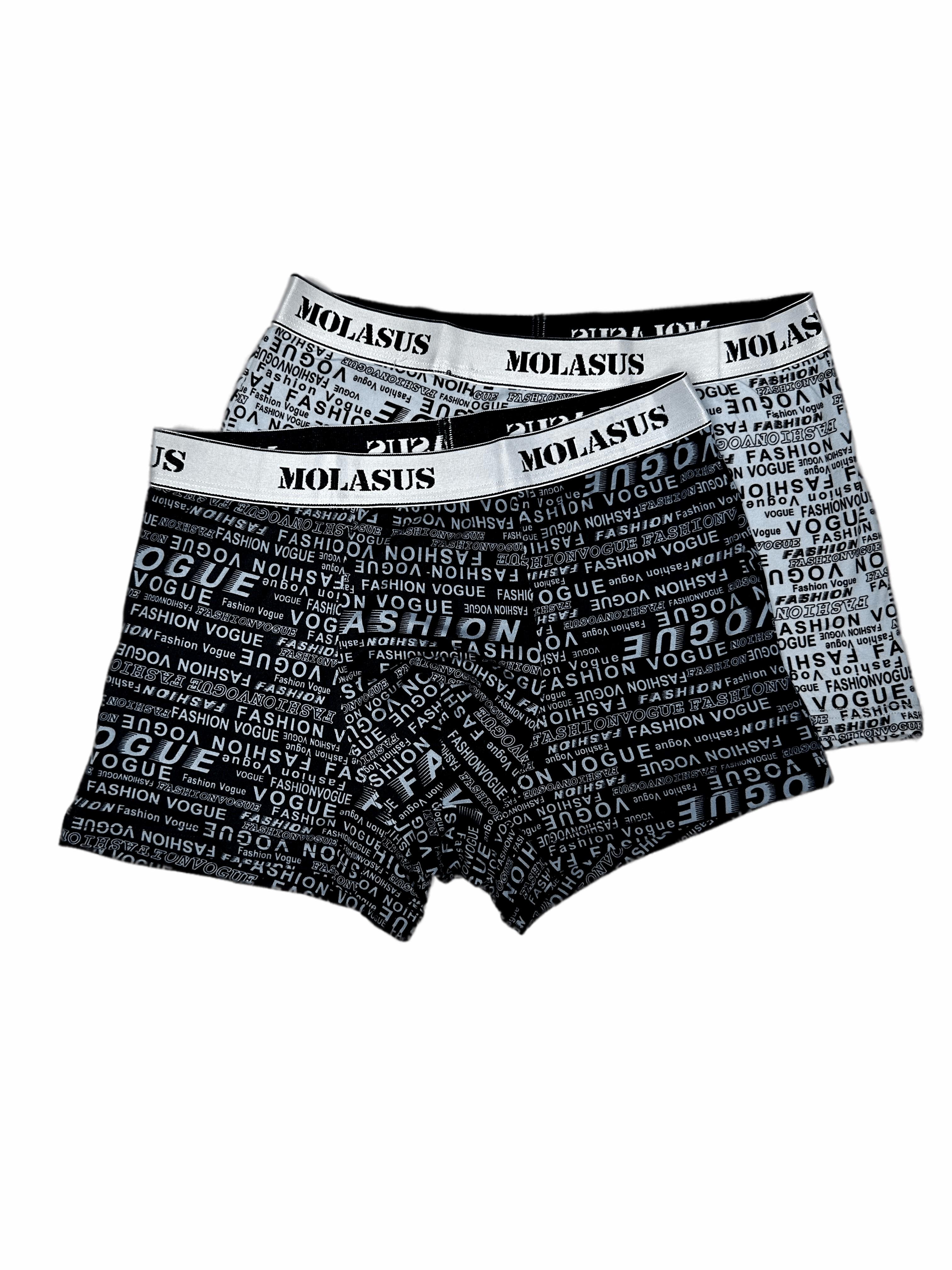 Набор трусов мужских Leyuan Leyashi боксеры 2 шт. 4XL (L11-5)