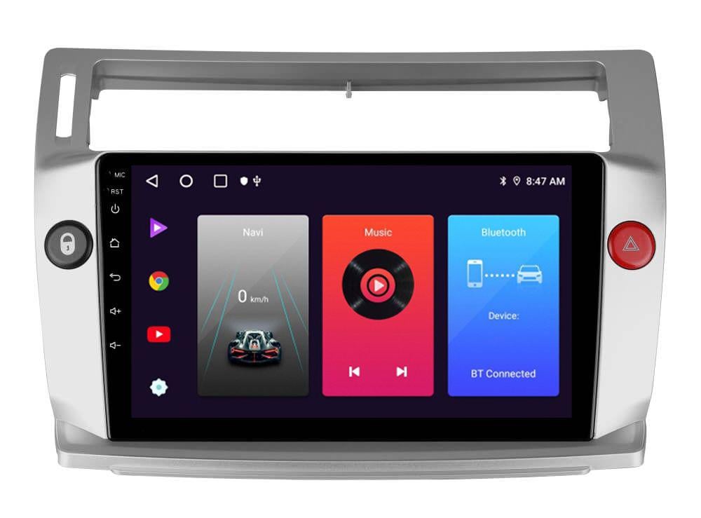 Штатна магнітола Sigma F9216 2/32 Gb Citroen C4 LA LC C-Triomphe C-Quatre 2004-2014 9"