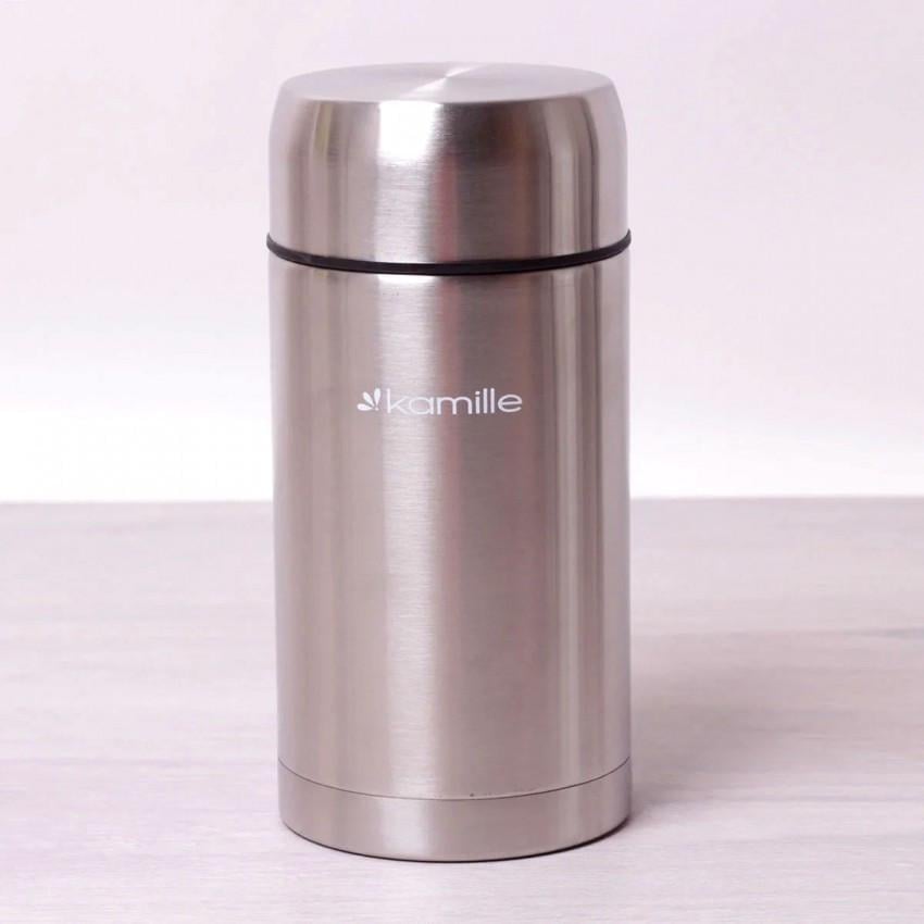 Термос пищевой Kamille КМ-2062 из нержавеющей стали 1000 мл (1104353631)