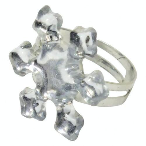 Кільце Seta Decor Сніжинка крижана (16-947) Кільце Seta Decor Сніжинка крижана (16-947)