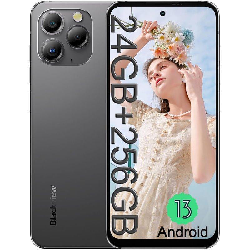 Смартфон Blackview A96 12/256 Gb Черный (6931548314226)