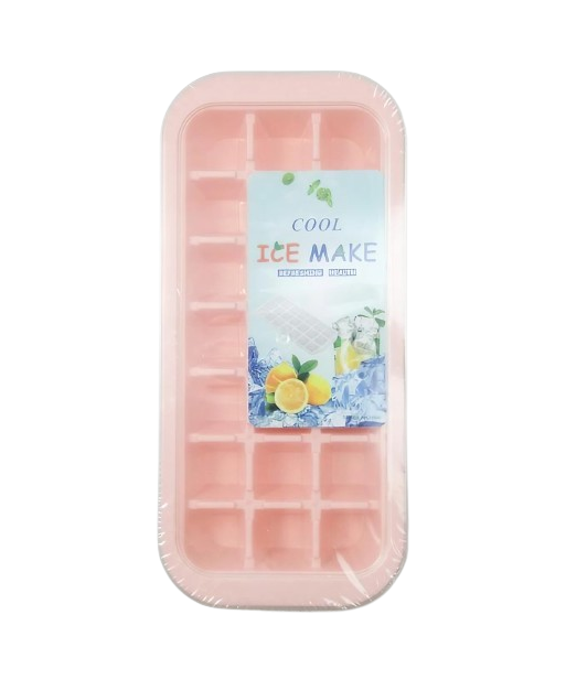 Форма для льда с контейнером Stenson R92459 пластиковая 27x12x7,5 см (589360)