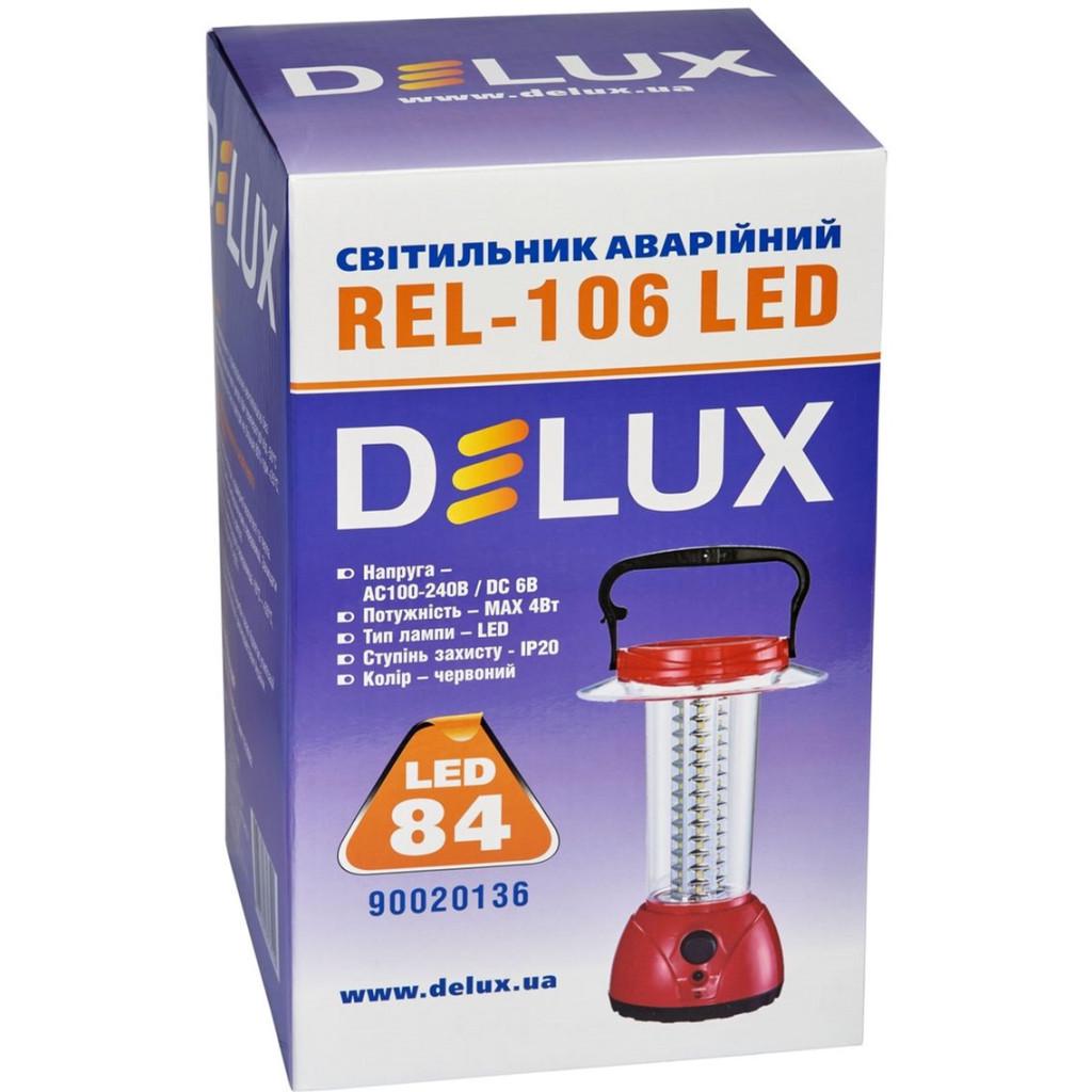 Фонарь Delux REL-106 84 LED 4W (90020136) - фото 3