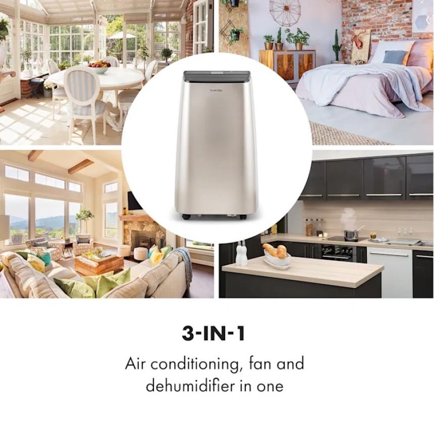 Кондиционер мобильный KLARSTEIN Metrobreeze 9 Paris 9 000 BTU/2,6 кВт EEC A (10028189) - фото 7 Кондиционер мобильный KLARSTEIN Metrobreeze 9 Paris 9 000 BTU/2,6 кВт EEC A (10028189) - фото 7