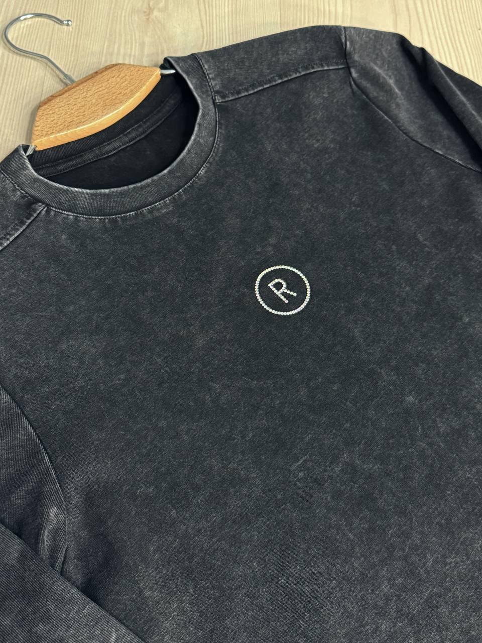 Лонгслив женский A-N 2517-5 трикотажный варка тай-дай с камешками R OS Черный (4893) - фото 6 Лонгслив женский A-N 2517-5 трикотажный варка тай-дай с камешками R OS Черный (4893) - фото 6