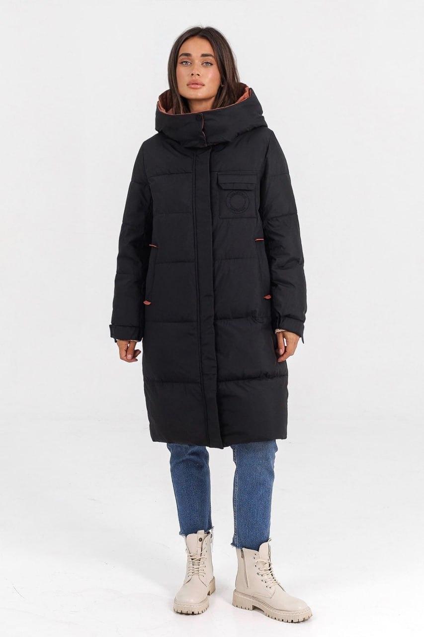 Куртка-пуховик жіноча з ведмедиком р. 48 Чорний (LD-716b/48) - фото 5 Куртка-пуховик жіноча з ведмедиком р. 48 Чорний (LD-716b/48) - фото 5