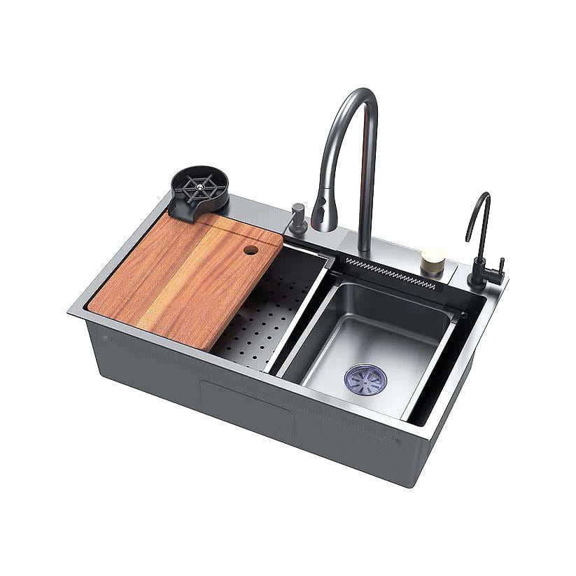 Мойка кухонная Willda из нержавеющей стали 304 75х46х22 см (907651157)