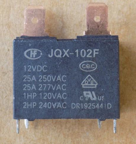 Реле JQX-102F-12VDC обмотка на 12V для HF102F-12VDC/HLS-102F-12VDC/HLS102F-12VDC (50115)