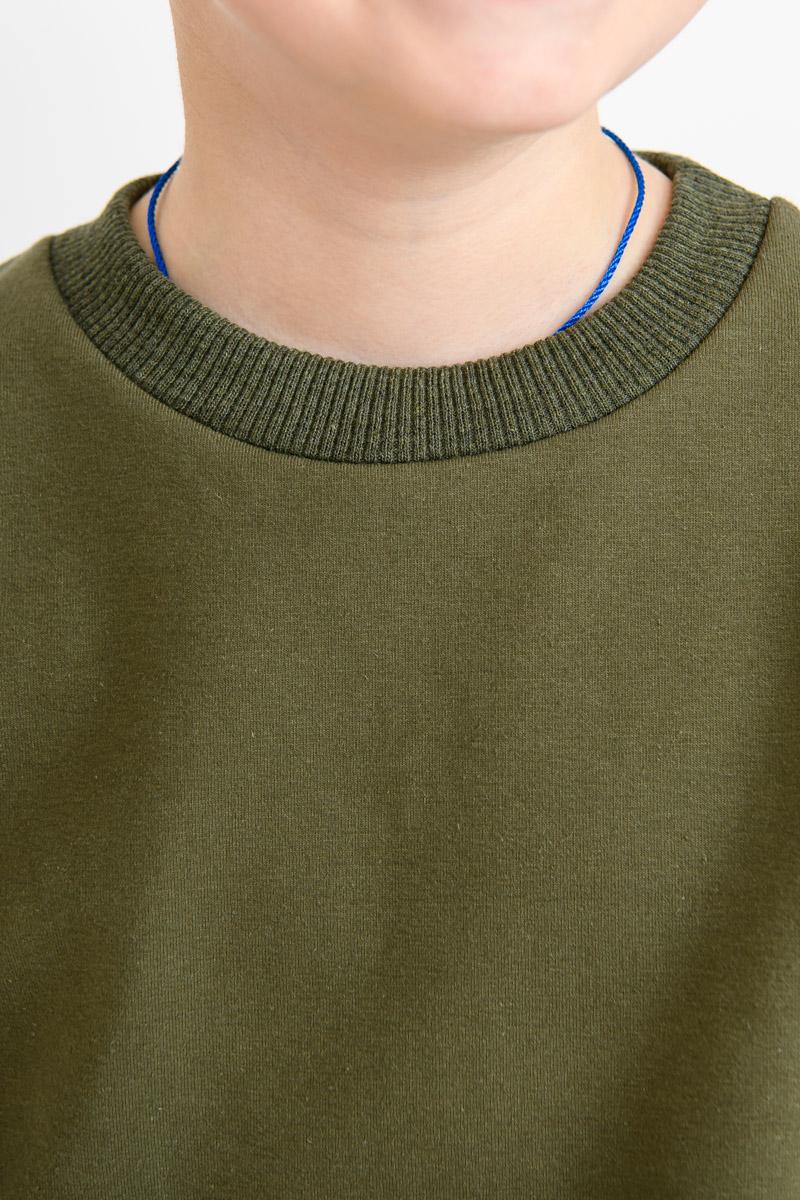 Світшот для хлопчиха 128 см Хакі (V-841170-128х) - фото 5 Світшот для хлопчиха 128 см Хакі (V-841170-128х) - фото 5