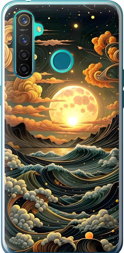 Чехол на Realme 5 Pro Арт волны (6332u-1861-42517) Чехол на Realme 5 Pro Арт волны (6332u-1861-42517)