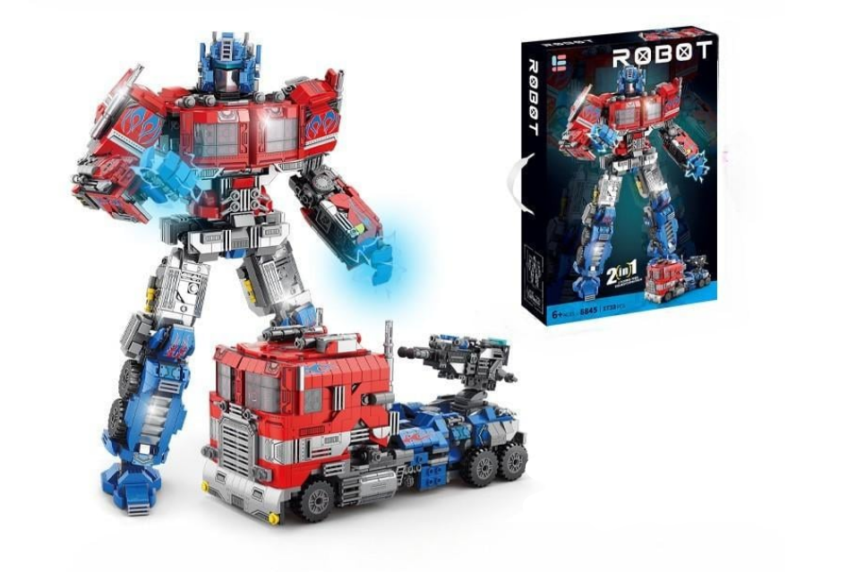 Конструктор Optimus Prime 1733 дет. Червоний (28871844)
