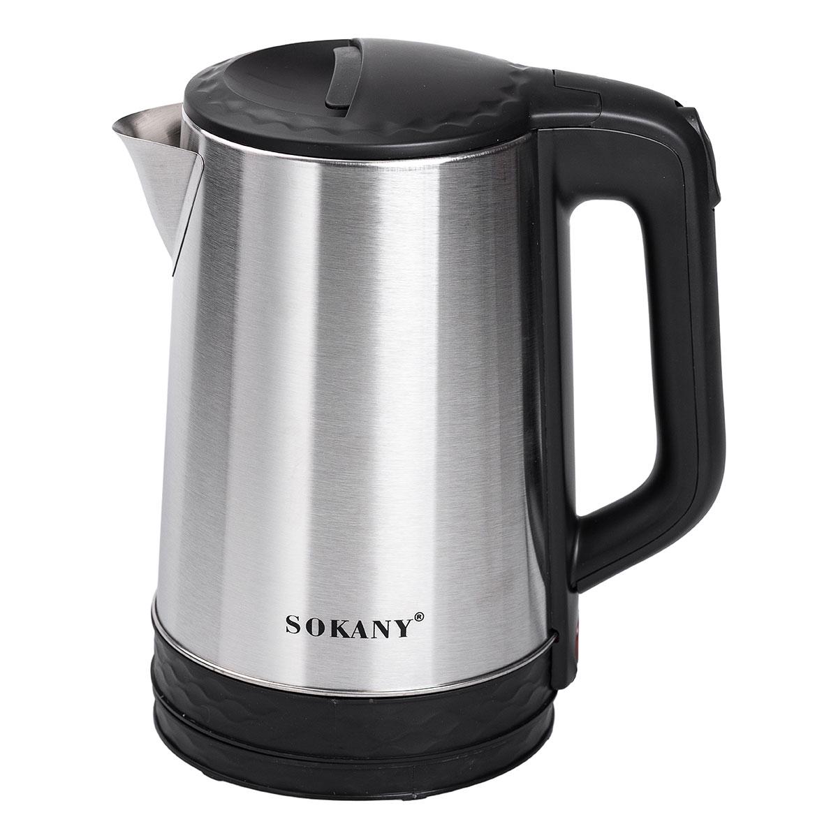 Електрочайник з автоматичним відключенням Sokany побутовий 1500 Вт 2,3 л (5933) - фото 3 Електрочайник з автоматичним відключенням Sokany побутовий 1500 Вт 2,3 л (5933) - фото 3