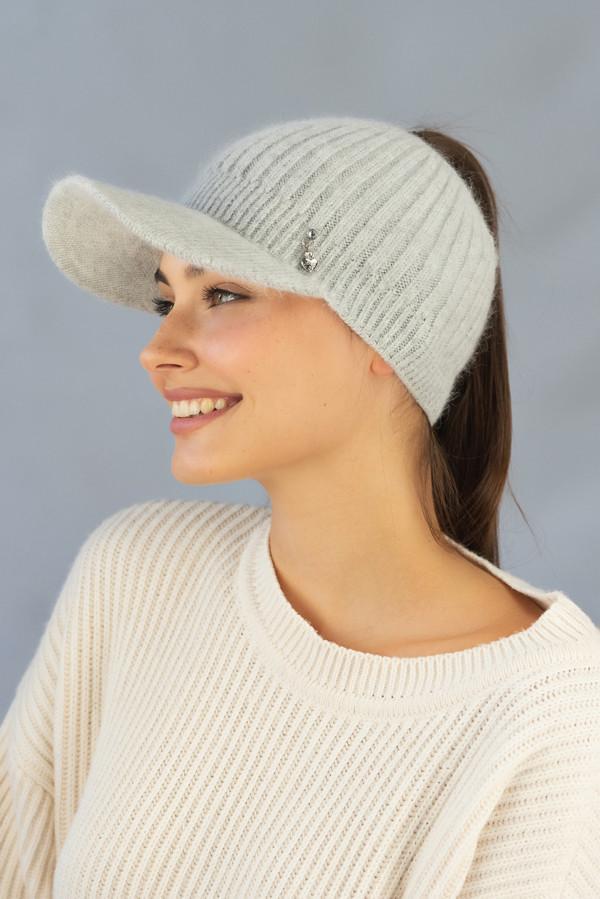 Бейсболка пов'язка Braxton Абби 7230 Світло-сірий (2353255746) - фото 1