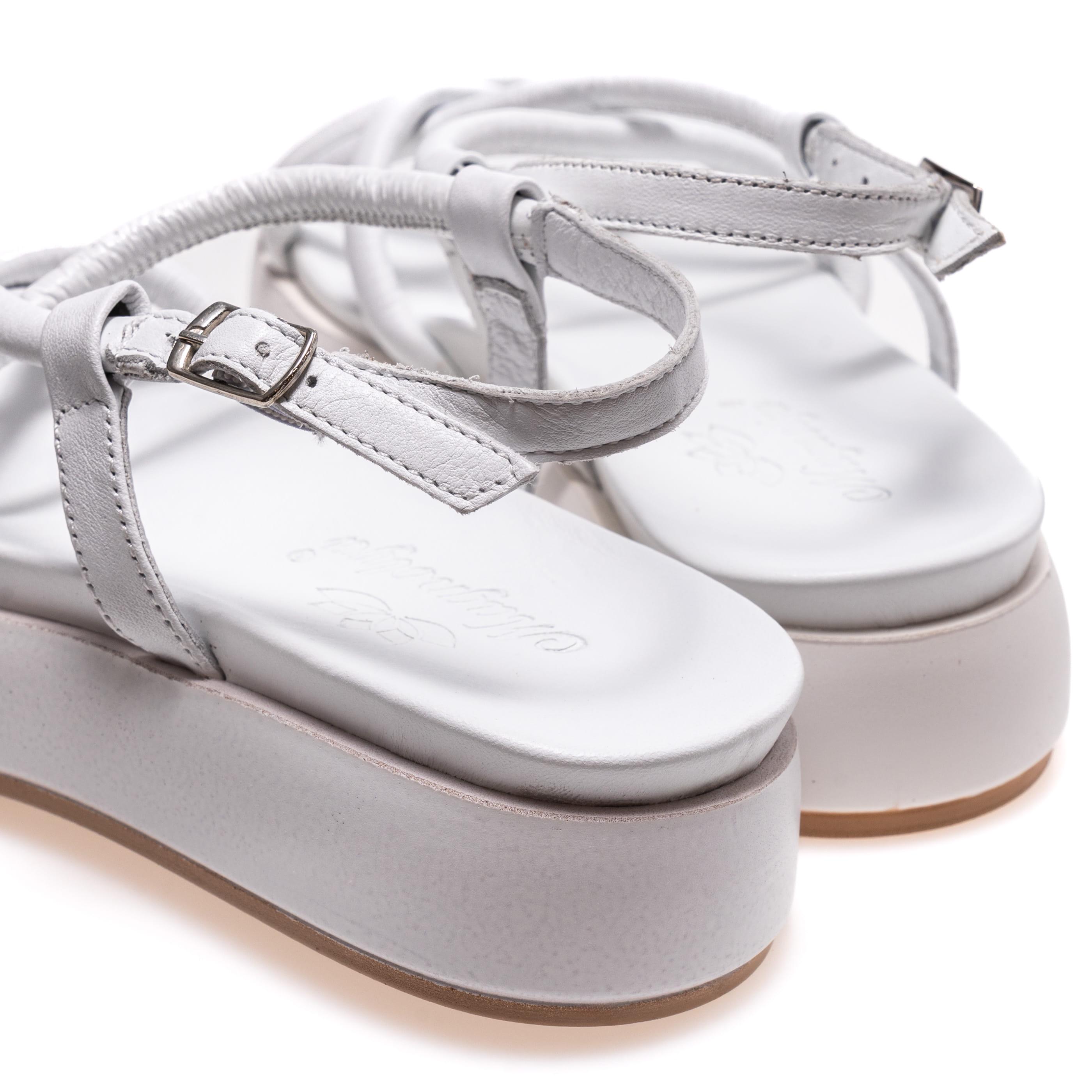 Босоножки Magnolya 01643 р. 37 Белый (104363975) - фото 3 Босоножки Magnolya 01643 р. 37 Белый (104363975) - фото 3