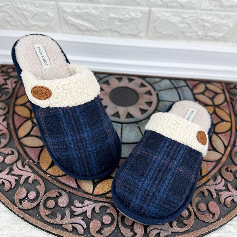 Тапочки кімнатні чоловічі закриті VS-0010254-1 p. 42 27 см Синій (112822601)