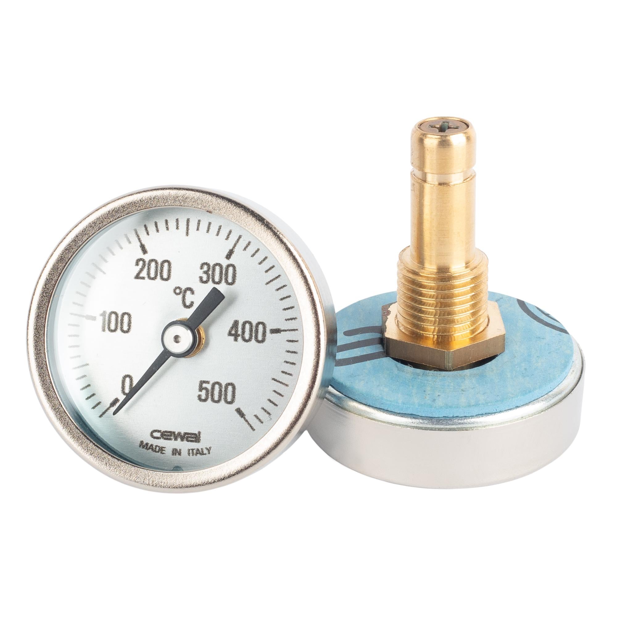 Термометр Cewal PSZ40ST 0-500°C биметаллический Ø 40 мм L 34 мм