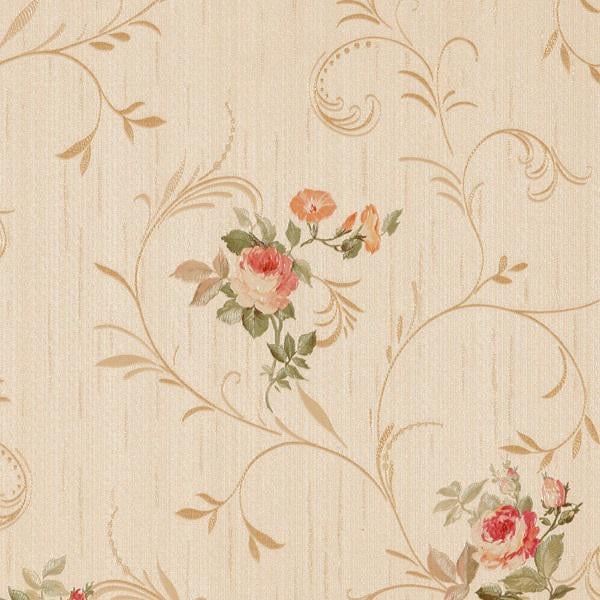 Виниловые обои Zambaiti Parati 0,53x10,05 м Бежевый (1033636)