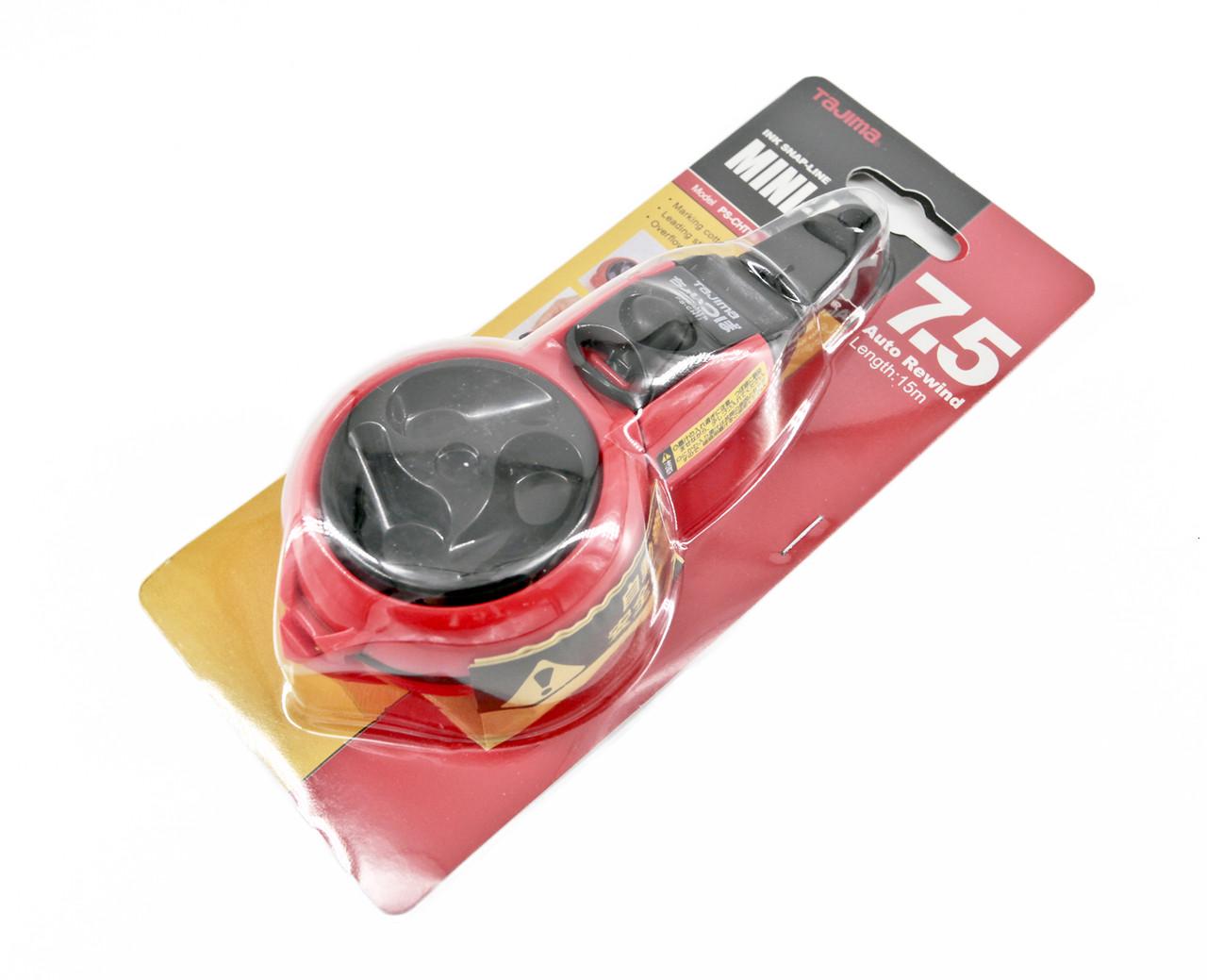 Шнур розмічальний TAJIMA PS-CHTB автоматичне змотування/рідке чорнило 15 м (29710408) - фото 9 Шнур розмічальний TAJIMA PS-CHTB автоматичне змотування/рідке чорнило 15 м (29710408) - фото 9