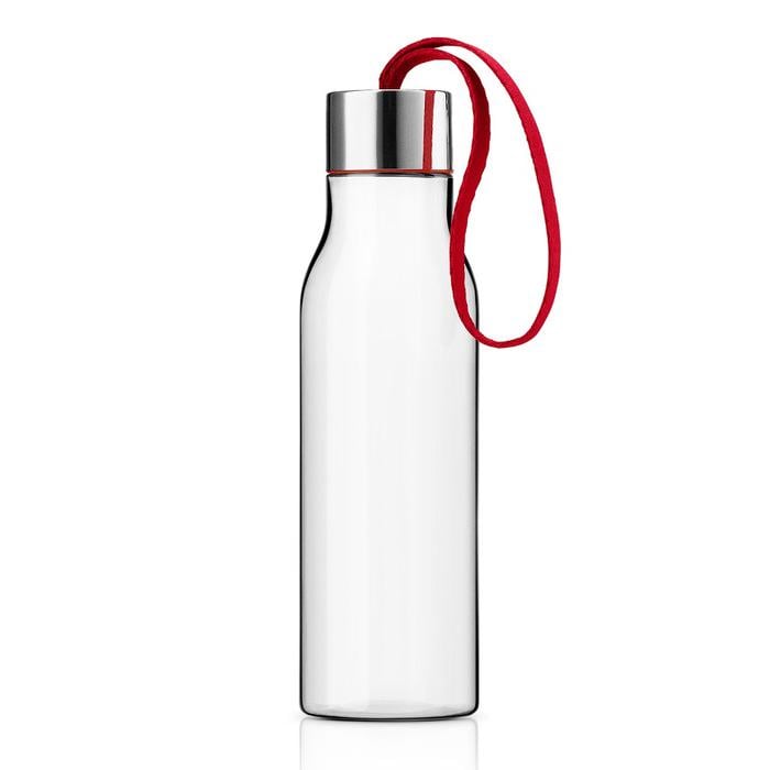 Бутылка Eva Solo Trinkflasche 0,5 л Прозрачный/Красный (2518791)