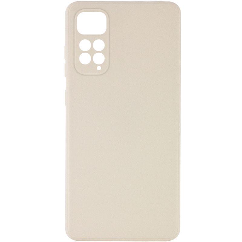 Противоударный силиконовый чехол Candy Full Camera для Xiaomi Redmi Note 11 Pro 4G/5G / 12 Pro 4G Бежевый