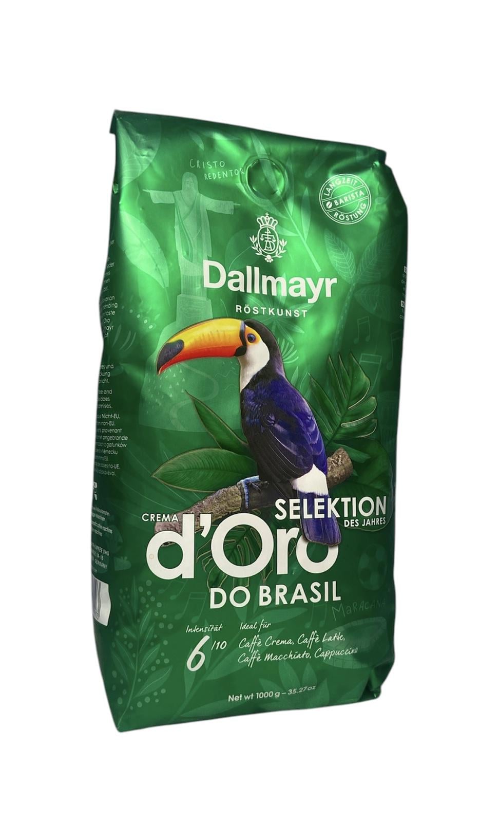 Кофе зерновой Dallmayr dOro Brasil 1кг (59956)