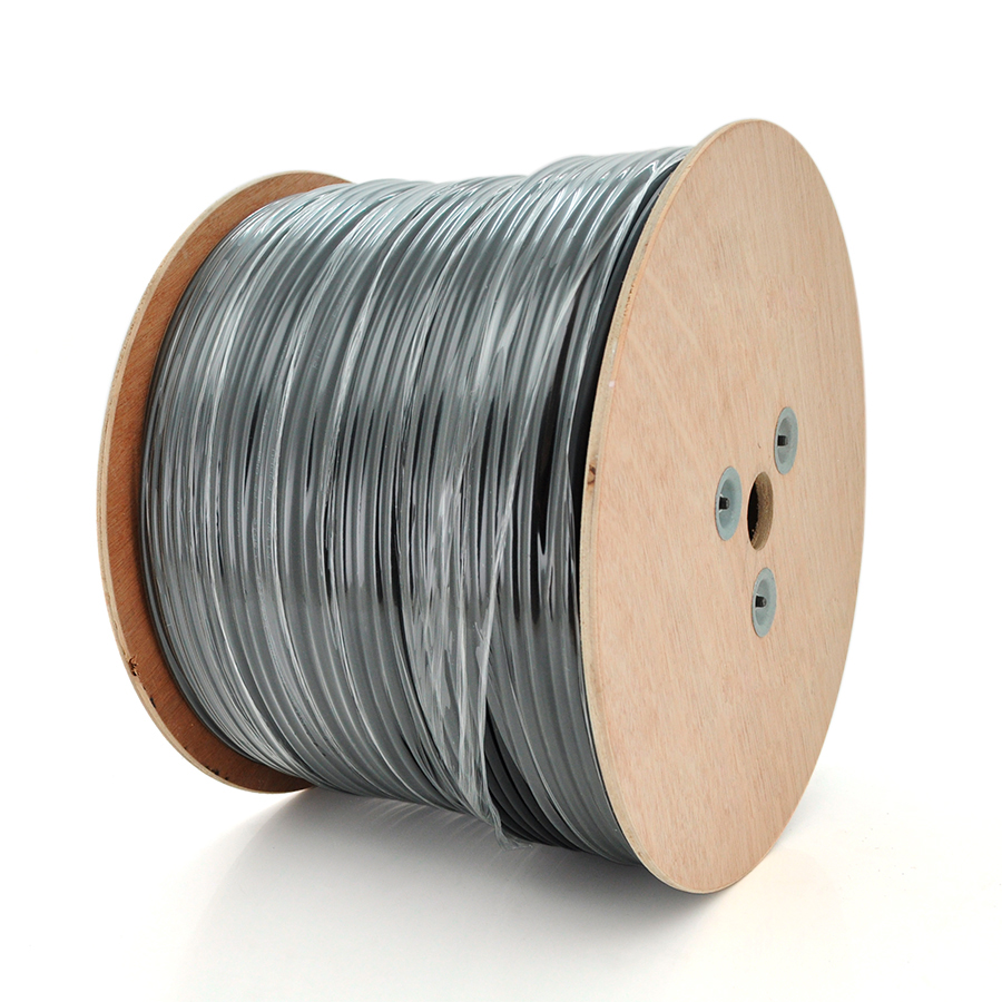 Кабель зовнішній КНП UTP Merlion 25х2х0, 5 мм cat.5E мідний з алюмінієм 500 м (26498560)