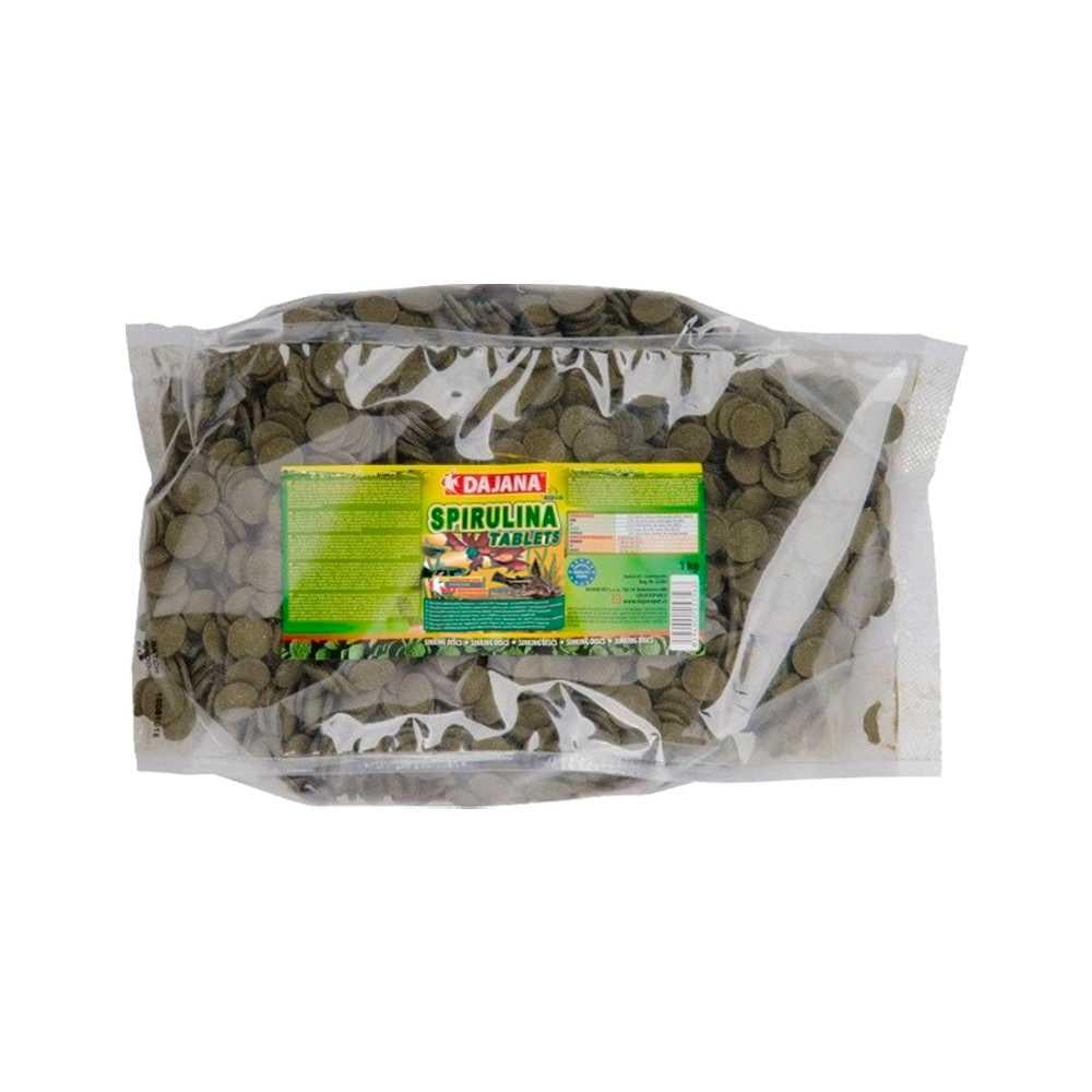 Корм для аквариумных рыб со спирулиной Dajana SPIRULINA Tablets 1 кг