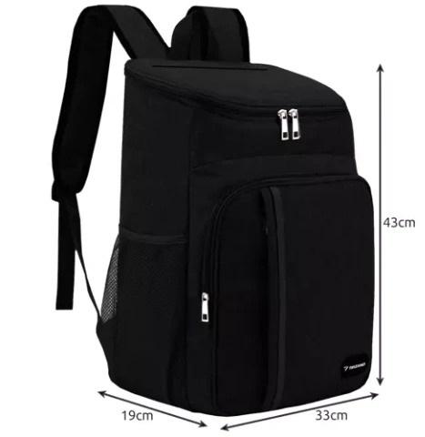 Рюкзак-холодильник ізотермічний для пікніка/рибалки/подорожі 26 л Чорний - фото 2 Рюкзак-холодильник ізотермічний для пікніка/рибалки/подорожі 26 л Чорний - фото 2