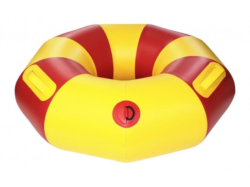 Тюбинг Ладья d 90 см Желто-красный (lad_ЛСТ-9004)