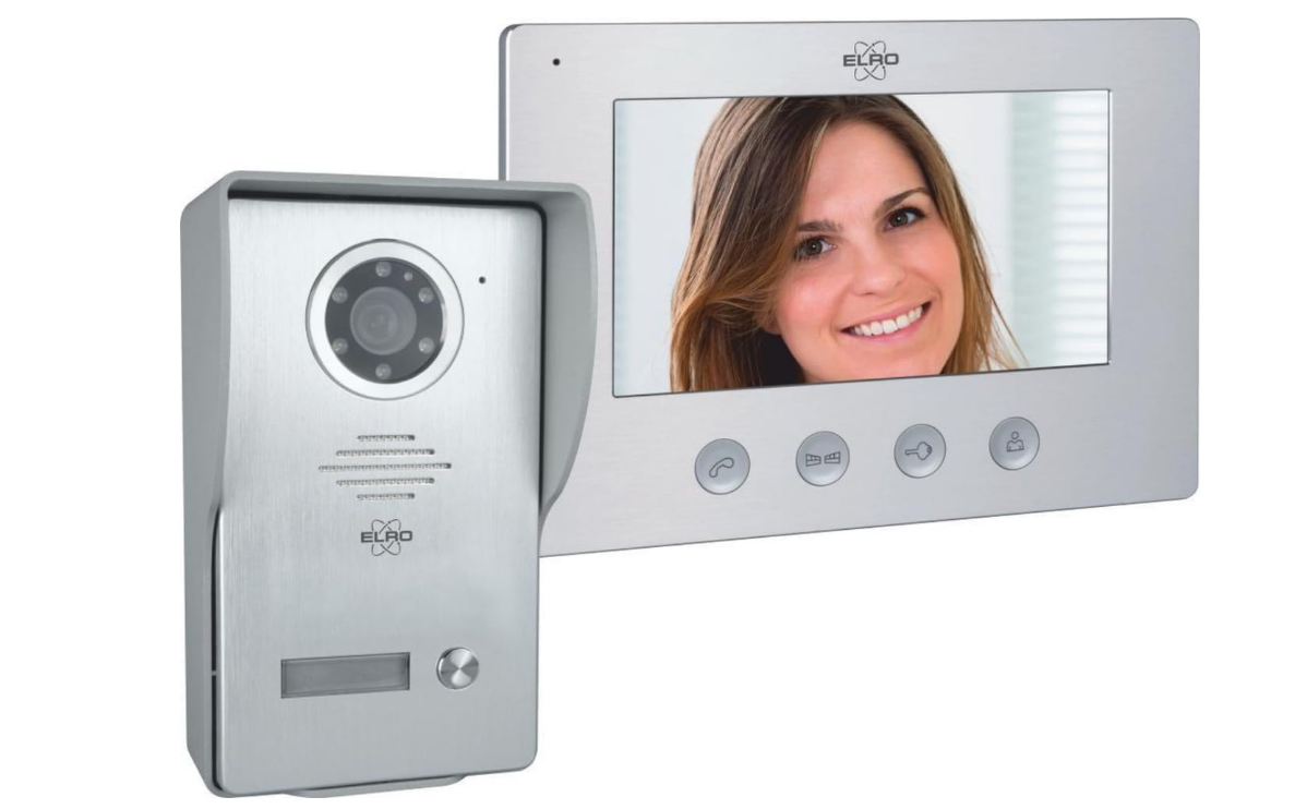 Видеодомофон ELRO DV4000 камера Full HD 1080P с функцией ночного видения (16635)