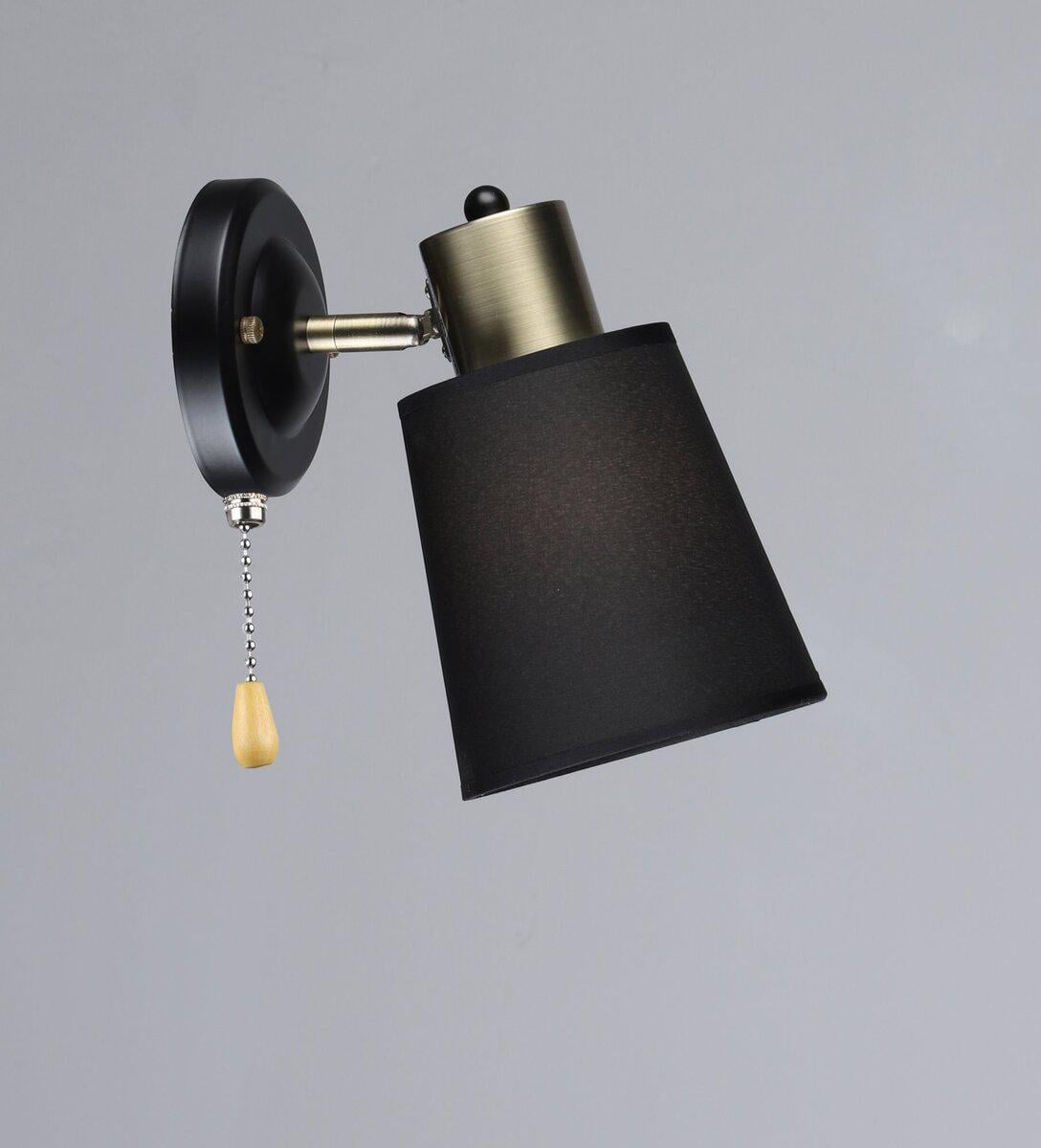 Бра Sirius B N6825/1W AB/BK Бронза/Черный
