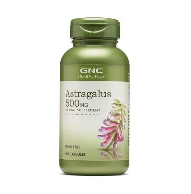 Корень астрагала GNC Herbal Plus Astragalus 500 mg 100 Caps