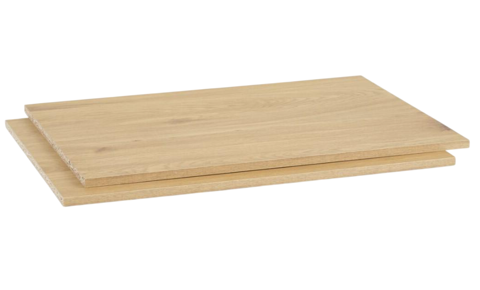 Полиці для шафи 73х50 см 2 шт. Теплий дуб (d25373dc) Полиці для шафи 73х50 см 2 шт. Теплий дуб (d25373dc)