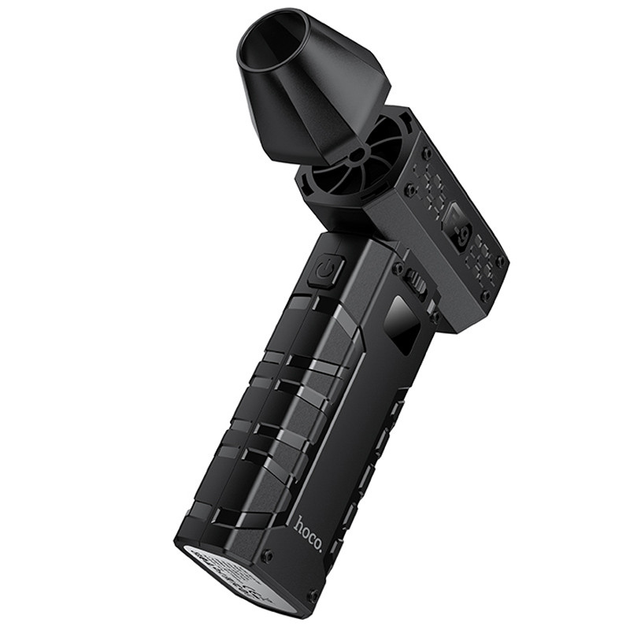 Турбовентилятор портативний Hoco HX67 Force fan Black (HX67) - фото 2 Турбовентилятор портативний Hoco HX67 Force fan Black (HX67) - фото 2