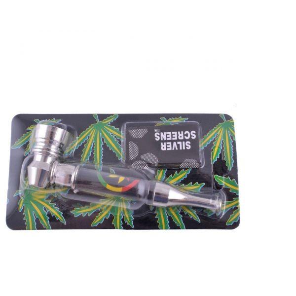 Трубка для курения Lil Smoke Ice 10 см