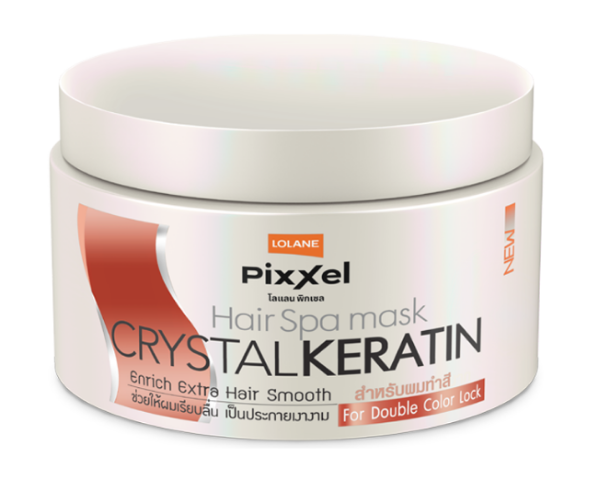 Маска для окрашенных волос Lolane Pixxel Crystal Keratin SPA 225 г (100192)