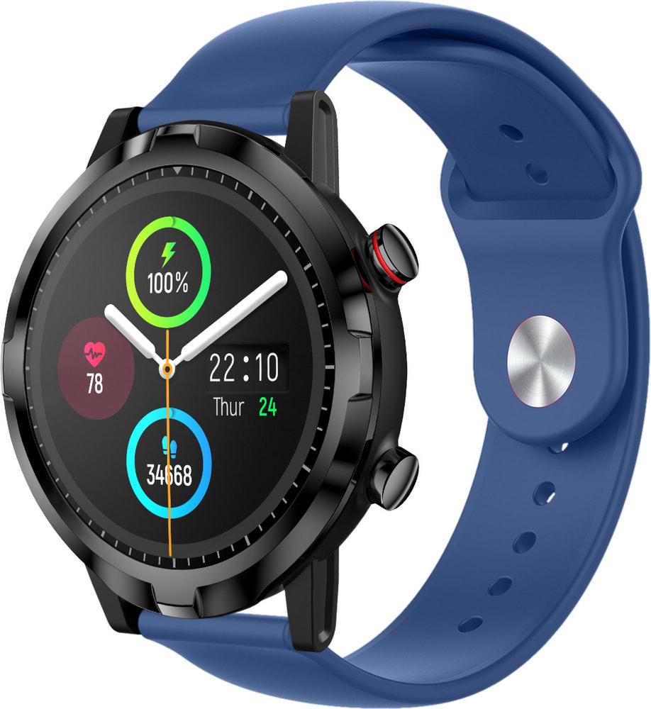 Ремешок Base для Haylou Smart Watch RT LS05S 22 мм Blue (23200-28)