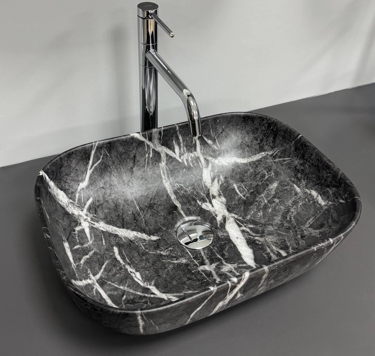 Умывальник накладной VBI RAVENNA Black OPAL matt (3018865742) Умывальник накладной VBI RAVENNA Black OPAL matt (3018865742)