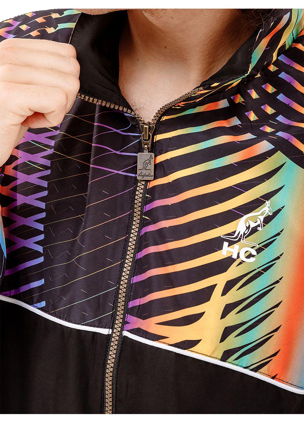 Вітрівка чоловіча Australian MIXING CHAOS SMASH JACKET 2XL Чорний (7dHCUGC0034-003 2XL) - фото 3 Вітрівка чоловіча Australian MIXING CHAOS SMASH JACKET 2XL Чорний (7dHCUGC0034-003 2XL) - фото 3