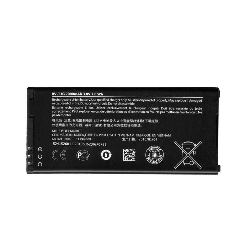 Акумулятор для Microsoft Nokia BV-T3G 650 Lumia 2000 mAh PRC