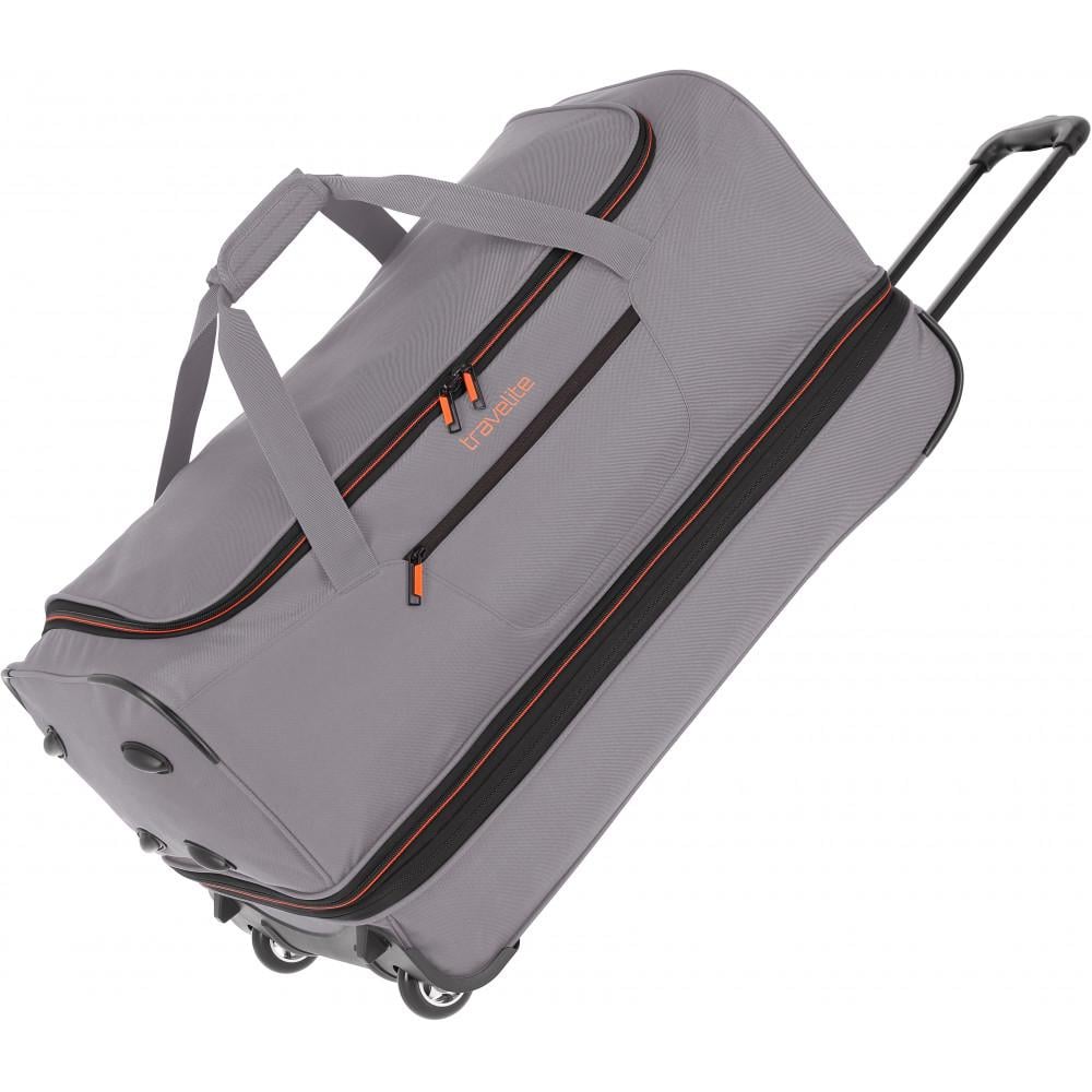 Сумка дорожня на 2 колесах Travelite Basics L 98/119 л Grey (TL096276-04)